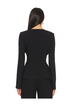 Amanda Uprichard Kailey Top in Black. Size M. Also in L, S, XS.