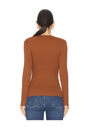 ASTR the Label Lynly Sweater in Brown. Size M. Also in L, S, XL, XS.