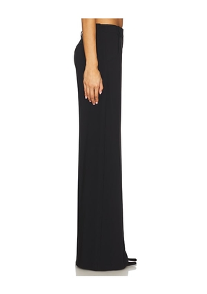 Amanda Uprichard Saddler Pants in Black. Size M. Also in L, S, XS.