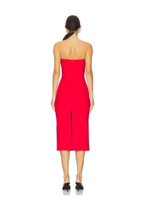 ELLIATT Yasmine Maxi Dress in Red. Size M. Also in S, XS, L.