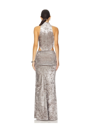 DELFI Zarina Dress in Grey. Size S. Also in M, XL.