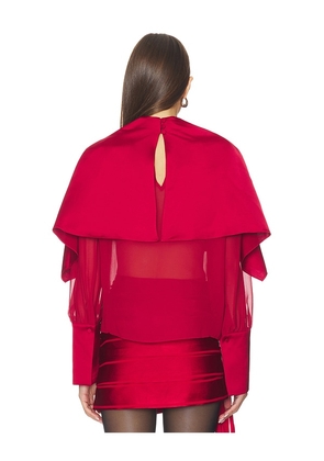 ET OCHS Aurelia Top in Red. Size 4. Also in 0.