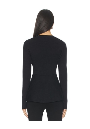 ALIGNE Faye Zip Up Cardigan in Black. Size M. Also in S, XS, L.