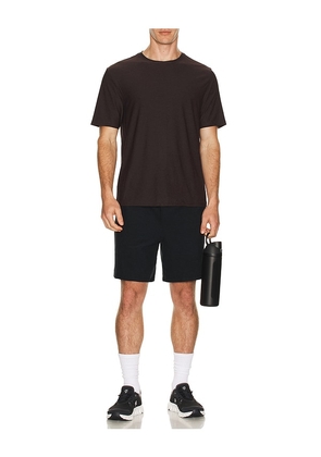 Beyond Yoga Featherweight Always Beyond Crew Tee 2.0 in Brown. Size XL/1X. Also in S, M, L, XXL/2X.