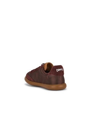 Camper Pelotas Soller Sneaker in Brown. Size 37. Also in 38.