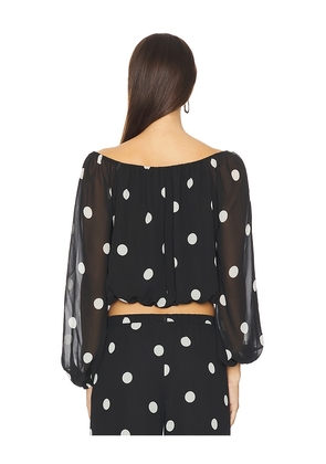 Amanda Uprichard x REVOLVE Dallas Top in Black. Size M. Also in S, XS.
