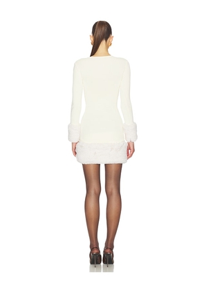 DELFI Tabby Dress in White. Size L. Also in XS, S, M, XL.