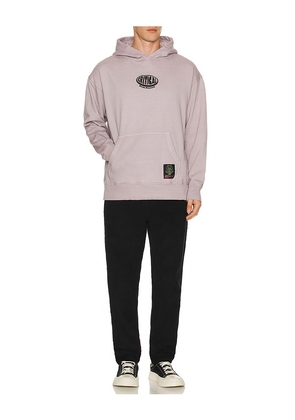 Critical Slide Buzzed Hoodie in Lavender. Size M. Also in S, L.