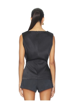 EAVES Gimle Top in Black. Size S. Also in L, M, XL, XS, XXS.