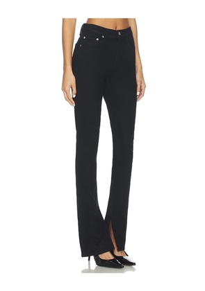AGOLDE Ingram Split Skinny Jeans in Black. Size 24. Also in 25, 26, 27, 28, 29, 30, 31, 33, 34.