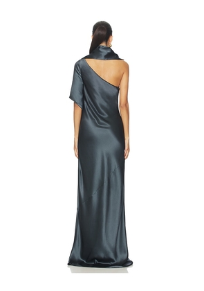 EAVES Sigrun Gown in Grey. Size M. Also in L, S, XS, XXS.
