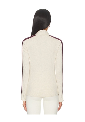 Alp N Rock Apres All Day Mockneck Sweater in Cream. Size M. Also in XS, S, L.