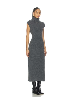 ASTR the Label Roxanna Sweater Dress in Charcoal. Size M. Also in L, S, XL, XS.