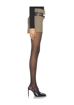 Aniye By Lexa Belt Skirt in Brown. Size S. Also in L, M, XS, XXS.