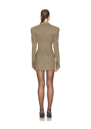 Aniye By Alexa Blazer Dress in Brown. Size M. Also in XXS, XS, S, L.