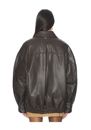 Aniye By Carly Bomber in Brown. Size M. Also in XXS, XS, S.
