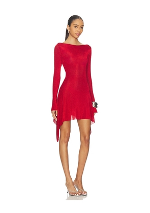 GUIZIO x REVOLVE Rose Dress in Red. Size M. Also in S, L.