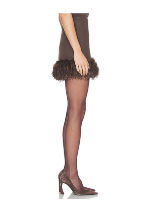 Apparis Meadow Skirt in Brown. Size M. Also in L, S.