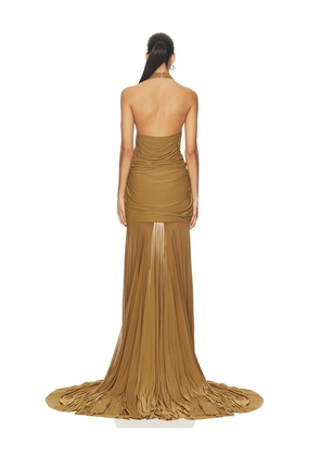 Deme by Gabriella Chloe Dress in Brown. Size S. Also in M, L.