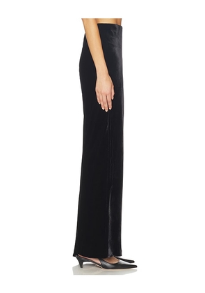 CAMI NYC Bristol Velvet Pant in Black. Size M. Also in XXS, XS, S, L, XL.