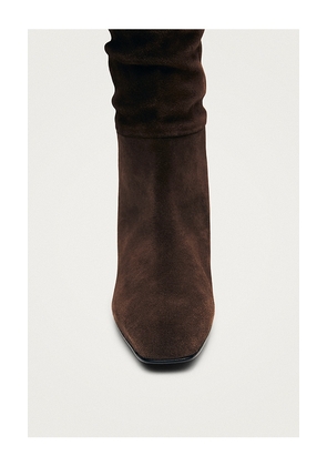 ALOHAS Kalila Suede Boot in Brown. Size 37. Also in 36, 38, 39, 40.