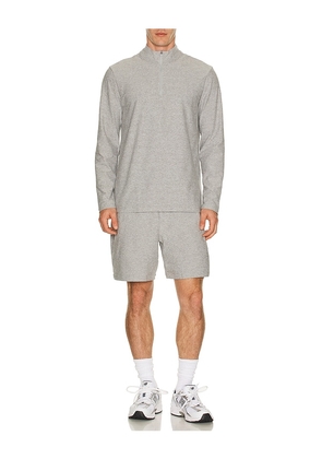 Beyond Yoga Spacedye Terrain Men's Quarter Zip Pullover in Grey. Size M. Also in S, L.