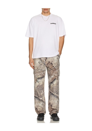 Badfriend Magnify Tee in White. Size M. Also in S, L, XL/1X.