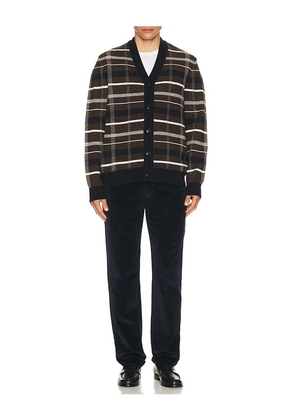 Barbour Kane Knitted Cardigan in Brown. Size M. Also in S, L, XL/1X.