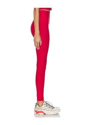 Beyond Yoga Spacedye Caught in The Midi High Waisted Legging in Red. Size M. Also in L, S.