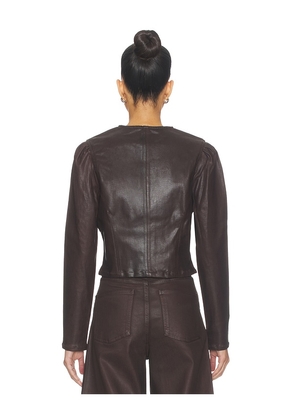 DL1961 Sculpted Top in Chocolate. Size M. Also in XS, S, L.