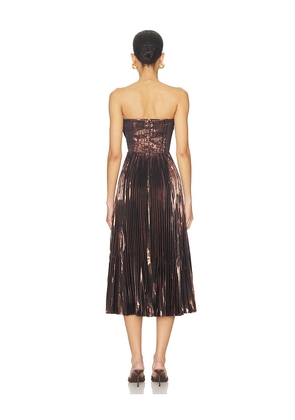 ASTR the Label Ascella Dress in Brown. Size M. Also in L, S, XS.