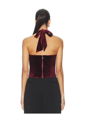 ASTR the Label Jacy Top in Wine. Size M. Also in L, S, XS.