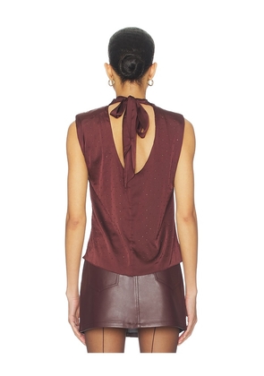 ASTR the Label Inaya Top in Brown. Size M. Also in L, S, XS.