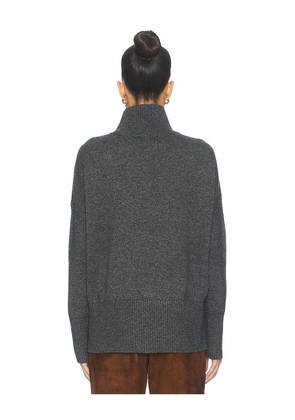 Elodie the Label Spence Turtleneck Sweater in Charcoal. Size M. Also in S.