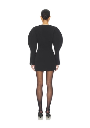 ALL THE WAYS Margot Mini Dress in Black. Size XS. Also in XXS, S.