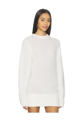 ALIGNE Liv Cashmere Jumper in Ivory. Size 0. Also in 4, 2, 6, 8, 10.