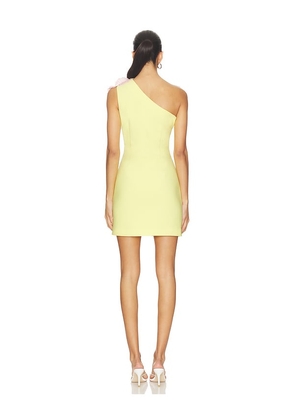 ELLIATT Hope Mini Dress in Yellow. Size L. Also in S, XS, M, XL.