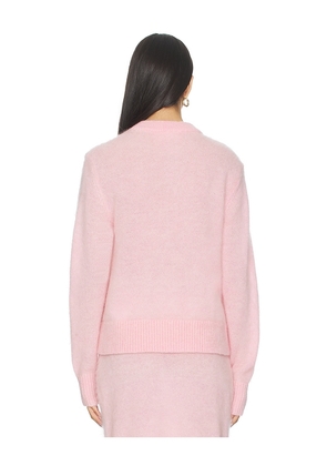 ALIGNE Henny Knit Jumper in Pink. Size S. Also in XS, M, L.