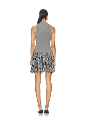 ET OCHS Pernille Knit Dress in Black,White. Size M. Also in XS, S, L.