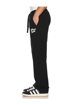 Billionaire Boys Club Script Sweatpants in Black. Size M. Also in L, XL/1X.