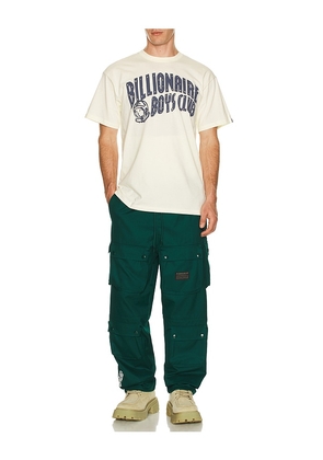Billionaire Boys Club Curve Tee in Ivory. Size M. Also in S, L.