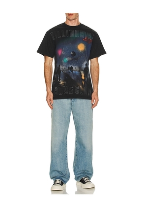 Billionaire Boys Club Mist Oversized Tee in Black. Size M. Also in L, XL/1X.