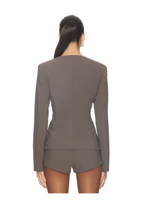 ALL THE WAYS Kourtney Blazer in Grey. Size M. Also in S.