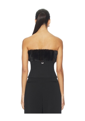 Apparis Ivy Tube Top in Black. Size M. Also in S, XS, L.