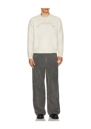 ALLSAINTS Curv Crew Neck Sweater in White. Size M. Also in L.