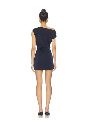 ALL THE WAYS Itzyana Mini Dress in Navy. Size M. Also in XS, XXS, S, L, XL.