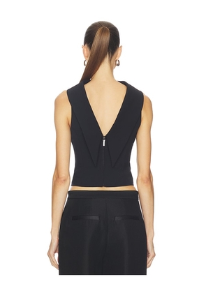 Cult Gaia Imania Top in Black. Size 2. Also in 0, 4.