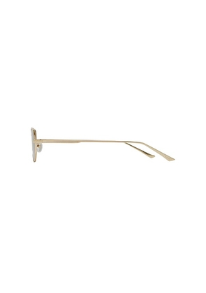 Banbe The Cameron Sunglasses in Metallic Gold.