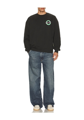 Duvin Design Talk Dirty Crew Sweatshirt in Black. Size M. Also in S, L, XL/1X.