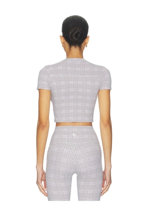 Astoria Contour Tee in Grey. Size M. Also in S, XS, L, XL.
